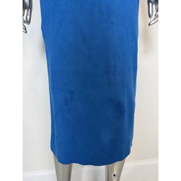 TOCCIN x RTR Knit Midi Dress Women’s XL Rib Knit Tie Waist Side Slit - Picture 15 of 15